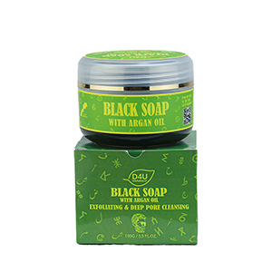 Black Soap with Argan Oil – Exfoliating and Deep Pore Cleanser - Man