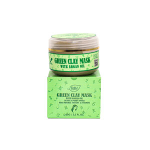 Green Clay & Argan Oil Mask – Detoxifying and Purifying - Woman